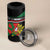 Personalized Portugal Coat of Arms with Carnation 4 in 1 Can Cooler Tumbler Portuguese Bandeira Verde-Rubra