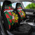 Personalized Portugal Coat of Arms with Carnation Car Seat Cover Portuguese Bandeira Verde-Rubra