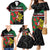 Personalized Portugal Coat of Arms with Carnation Family Matching Mermaid Dress and Hawaiian Shirt Portuguese Bandeira Verde-Rubra