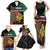 Personalized Portugal Coat of Arms with Carnation Family Matching Tank Maxi Dress and Hawaiian Shirt Portuguese Bandeira Verde-Rubra