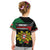 Personalized Portugal Coat of Arms with Carnation Kid T Shirt Portuguese Bandeira Verde-Rubra