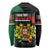 Personalized Portugal Coat of Arms with Carnation Long Sleeve Shirt Portuguese Bandeira Verde-Rubra