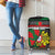 Personalized Portugal Coat of Arms with Carnation Luggage Cover Portuguese Bandeira Verde-Rubra