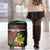 Personalized Portugal Coat of Arms with Carnation Luggage Cover Portuguese Bandeira Verde-Rubra