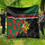 Personalized Portugal Coat of Arms with Carnation Quilt Portuguese Bandeira Verde-Rubra