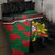 Personalized Portugal Coat of Arms with Carnation Quilt Bed Set Portuguese Bandeira Verde-Rubra