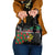 Personalized Portugal Coat of Arms with Carnation Shoulder Handbag Portuguese Bandeira Verde-Rubra