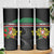 Personalized Portugal Coat of Arms with Carnation Skinny Tumbler Portuguese Bandeira Verde-Rubra