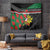 Personalized Portugal Coat of Arms with Carnation Tapestry Portuguese Bandeira Verde-Rubra