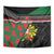 Personalized Portugal Coat of Arms with Carnation Tapestry Portuguese Bandeira Verde-Rubra