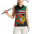 Personalized Portugal Coat of Arms with Carnation Women Sleeveless Polo Shirt Portuguese Bandeira Verde-Rubra