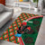 Personalized Portugal Rooster of Barcelos Area Rug Portuguese Flag