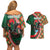 Personalized Portugal Rooster of Barcelos Couples Matching Off Shoulder Short Dress and Hawaiian Shirt Portuguese Flag