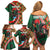 Personalized Portugal Rooster of Barcelos Family Matching Off Shoulder Short Dress and Hawaiian Shirt Portuguese Flag