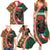 Personalized Portugal Rooster of Barcelos Family Matching Summer Maxi Dress and Hawaiian Shirt Portuguese Flag