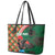 Personalized Portugal Rooster of Barcelos Leather Tote Bag Portuguese Flag