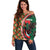 Personalized Portugal Rooster of Barcelos Off Shoulder Sweater Portuguese Flag