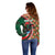 Personalized Portugal Rooster of Barcelos Off Shoulder Sweater Portuguese Flag