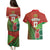 Custom Portugal Football Go Champions Couples Matching Puletasi and Hawaiian Shirt Sporty Style