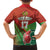 Custom Portugal Football Go Champions Family Matching Long Sleeve Bodycon Dress and Hawaiian Shirt Sporty Style