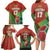 Custom Portugal Football Go Champions Family Matching Long Sleeve Bodycon Dress and Hawaiian Shirt Sporty Style