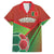 Custom Portugal Football Go Champions Family Matching Long Sleeve Bodycon Dress and Hawaiian Shirt Sporty Style