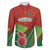 Custom Portugal Football Go Champions Family Matching Long Sleeve Bodycon Dress and Hawaiian Shirt Sporty Style