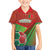 Custom Portugal Football Go Champions Family Matching Long Sleeve Bodycon Dress and Hawaiian Shirt Sporty Style