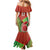 Custom Portugal Football Go Champions Family Matching Mermaid Dress and Hawaiian Shirt Sporty Style