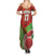 Custom Portugal Football Go Champions Family Matching Summer Maxi Dress and Hawaiian Shirt Sporty Style