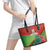 Custom Portugal Football Go Champions Leather Tote Bag Sporty Style