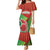 Custom Portugal Football Go Champions Mermaid Dress Sporty Style