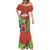 Custom Portugal Football Go Champions Mermaid Dress Sporty Style