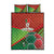 Custom Portugal Football Go Champions Quilt Bed Set Sporty Style