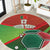 Custom Portugal Football Go Champions Round Carpet Sporty Style