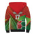 Custom Portugal Football Go Champions Sherpa Hoodie Sporty Style