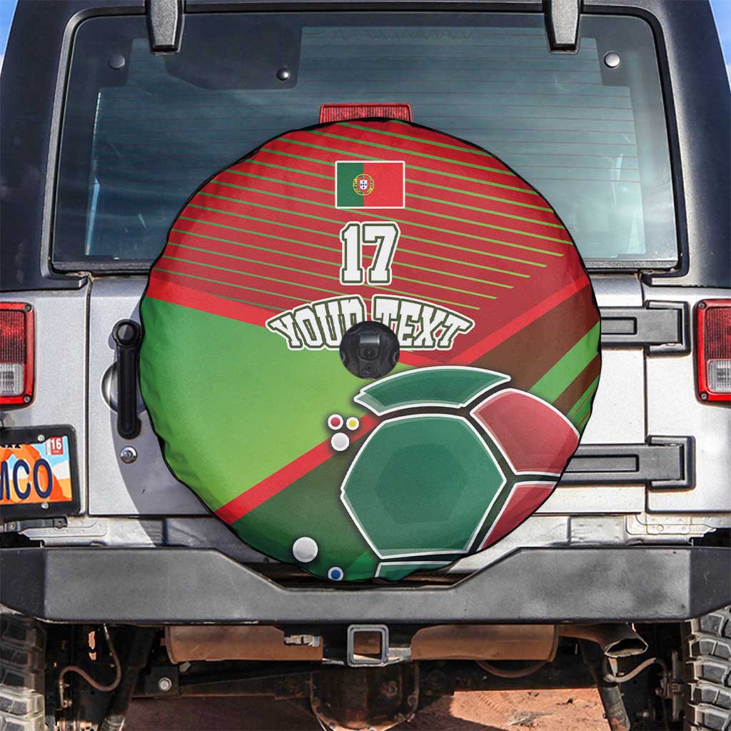 Custom Portugal Football Go Champions Spare Tire Cover Sporty Style