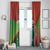 Custom Portugal Football Go Champions Window Curtain Sporty Style