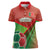 Custom Portugal Football Go Champions Women Polo Shirt Sporty Style