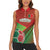 Custom Portugal Football Go Champions Women Sleeveless Polo Shirt Sporty Style