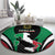 Italian Republic Round Carpet Simple Coat of Arms