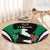 Italian Republic Round Carpet Simple Coat of Arms