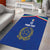 Italian Football Custom Area Rug Sporty Style