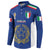 Italian Football Custom Button Sweatshirt Sporty Style