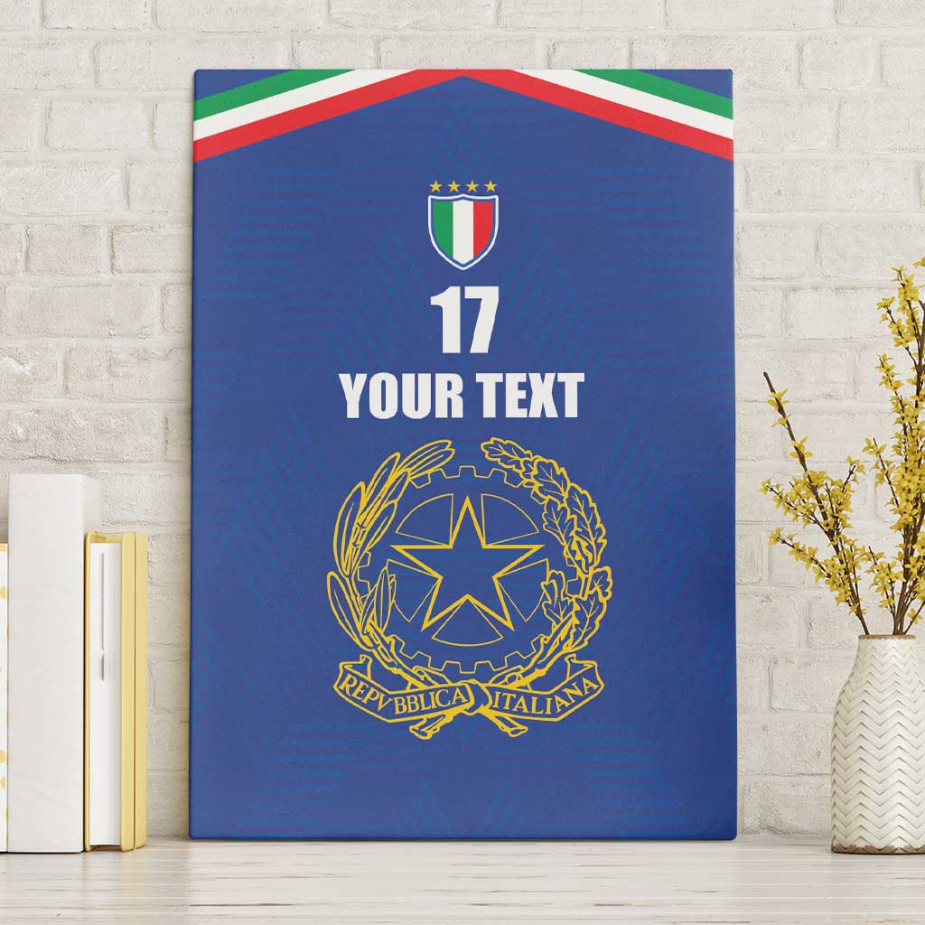 Italian Football Custom Canvas Wall Art Sporty Style