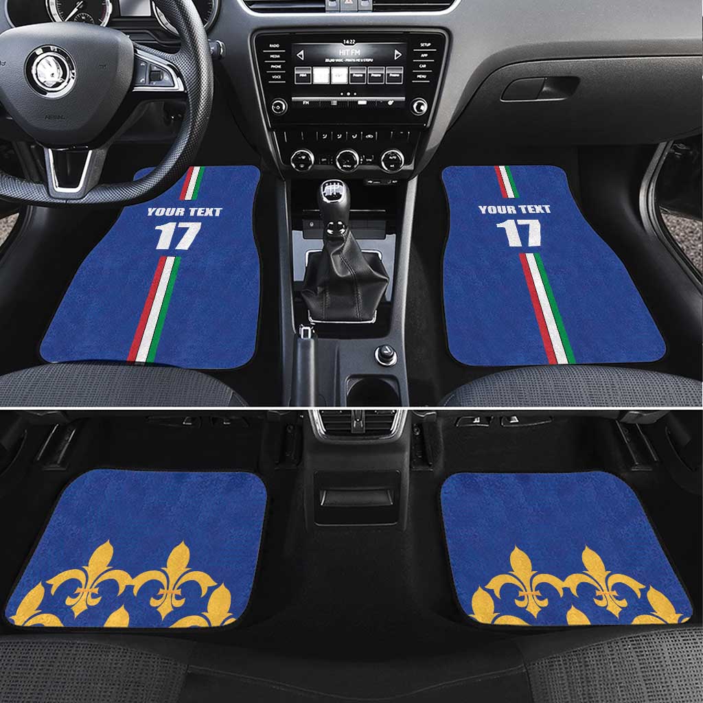 Italian Football Custom Car Mats Sporty Style