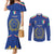 Italian Football Custom Couples Matching Mermaid Dress and Long Sleeve Button Shirt Sporty Style