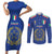 Italian Football Custom Couples Matching Short Sleeve Bodycon Dress and Long Sleeve Button Shirt Sporty Style