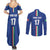 Italian Football Custom Couples Matching Summer Maxi Dress and Long Sleeve Button Shirt Sporty Style