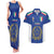 Italian Football Custom Couples Matching Tank Maxi Dress and Hawaiian Shirt Sporty Style